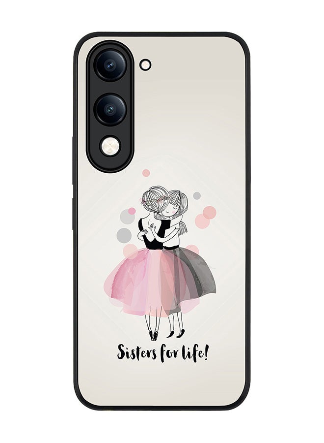 For vivo Y29s 5G / Y19s 5G Case,Slim fit Camera Protection, Shockproof Thin Phone cover  - Sisters For Life!